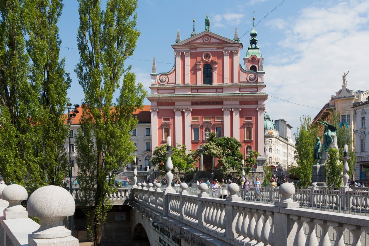 Ljubljana, स्लोवेनिया। द्वारा अज्ञात अज्ञात
