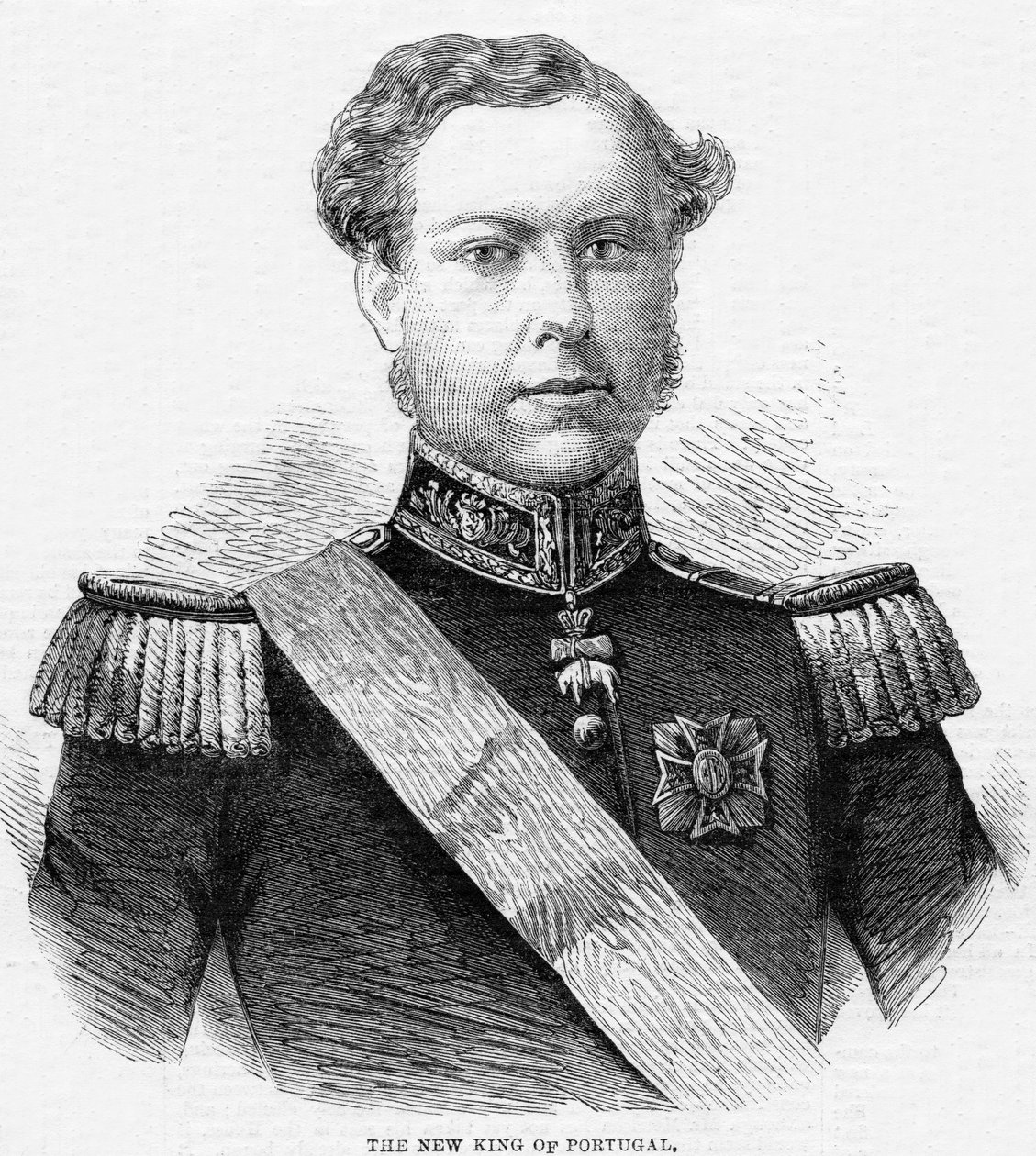 Ust इलस्ट्रेटेड लंदन न्यूज ’से पुर्तगाल के राजा लुइस I, 23 नवंबर, 1861 द्वारा अज्ञात अज्ञात