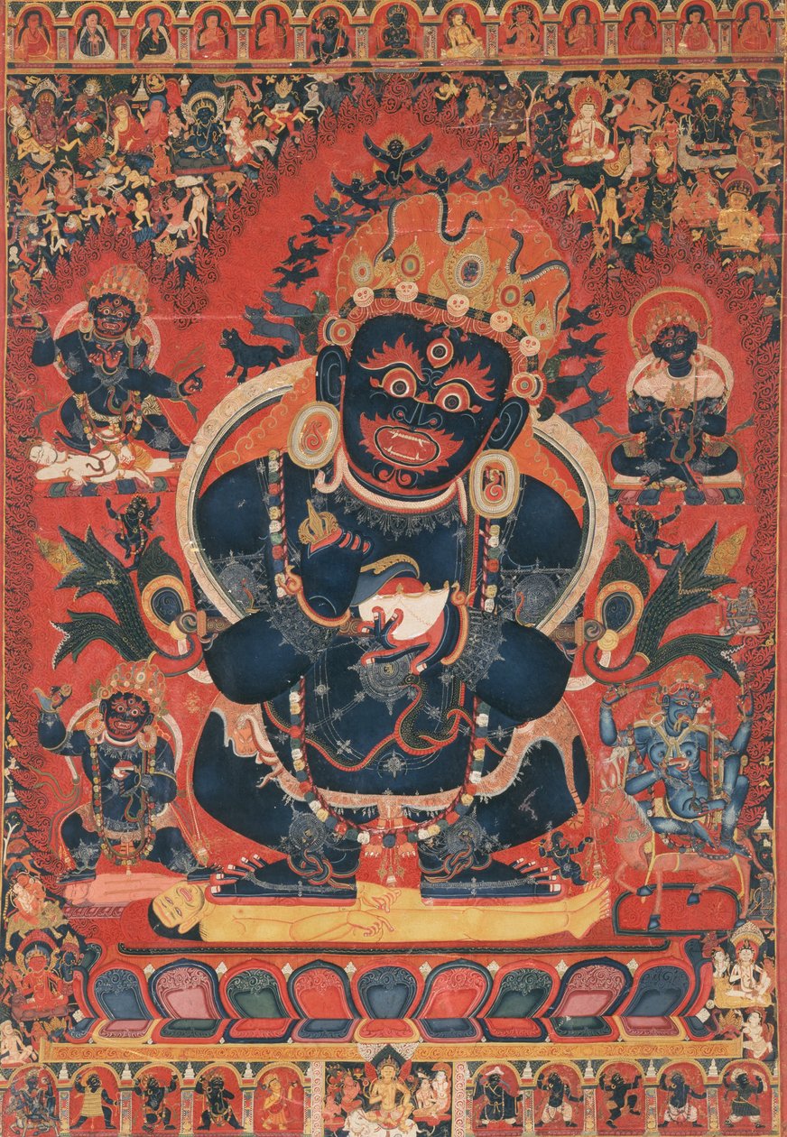 निर्माता अज्ञात, केंद्रीय तिब्बती - महाकाल, तम्बू के रक्षक द्वारा अज्ञात अज्ञात