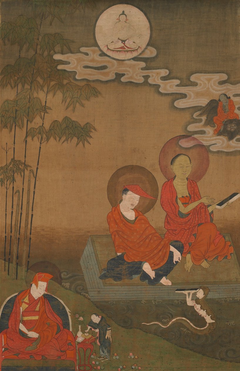 नागार्जुन और आर्यदेव दो महान भारतीय बौद्ध विद्वान के रूप में द्वारा अज्ञात अज्ञात