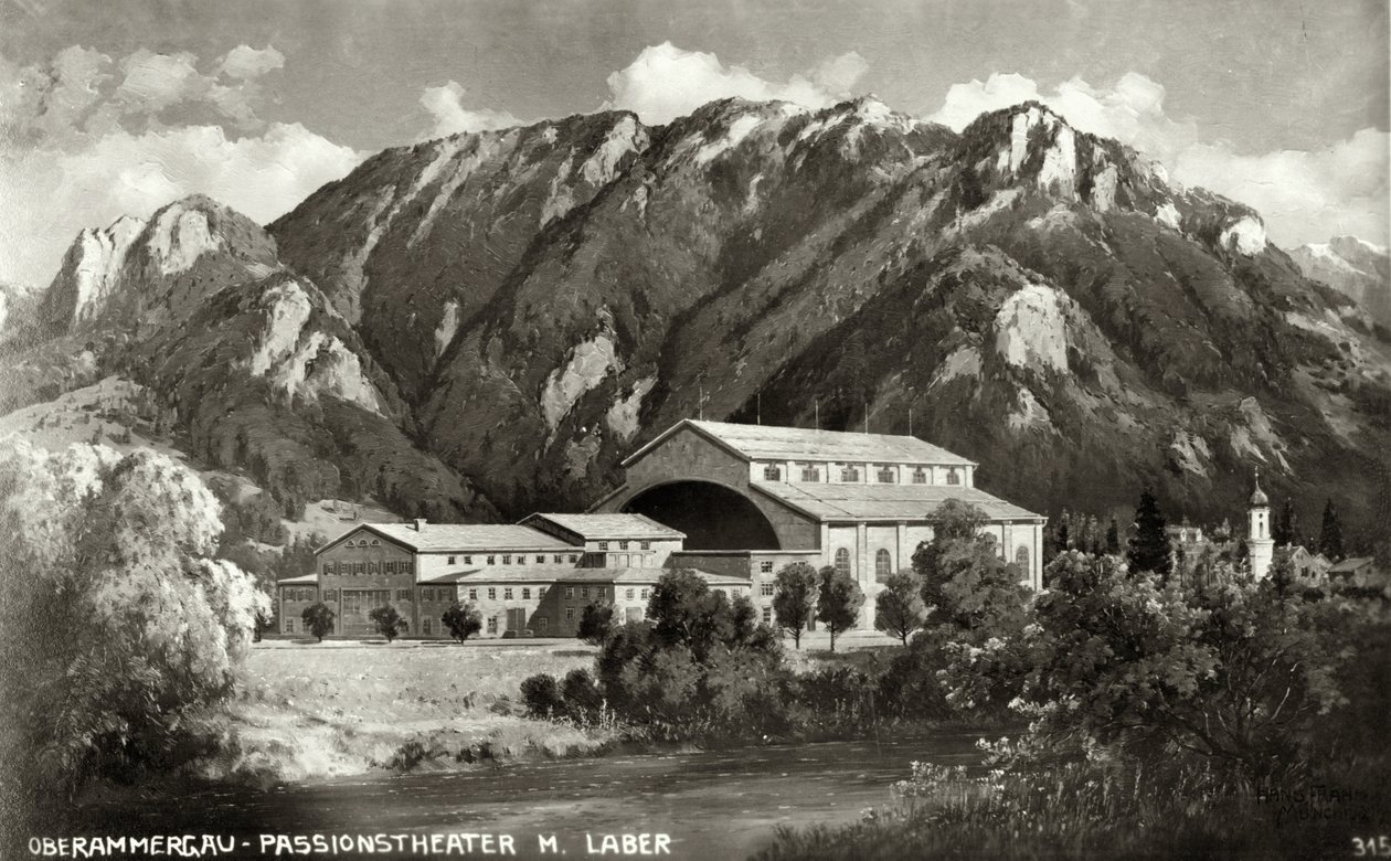 ओबेरमर्गगाऊ में थियेटर, 1930 द्वारा अज्ञात अज्ञात