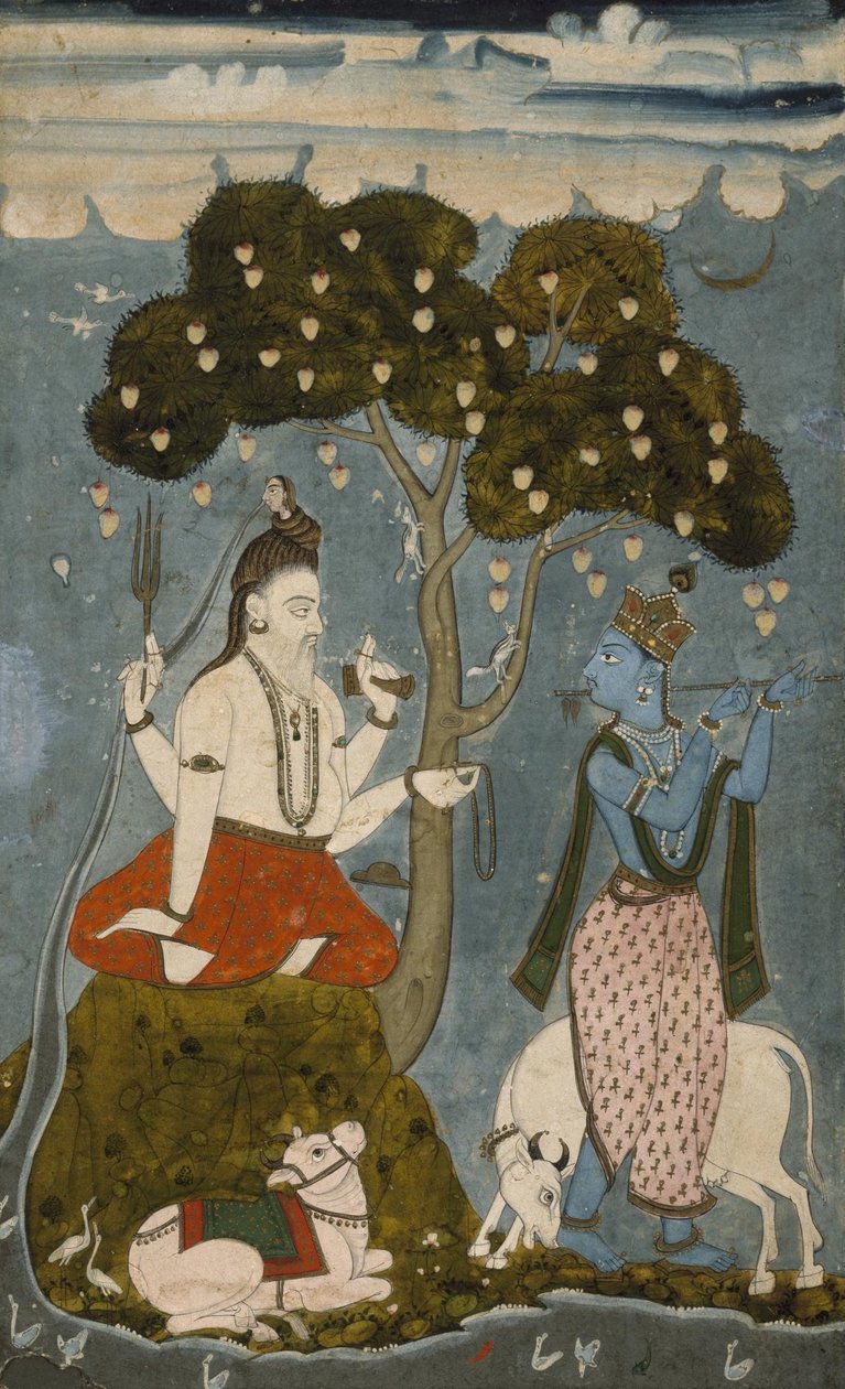 अज्ञात भारतीय - शिव और कृष्ण द्वारा अज्ञात अज्ञात