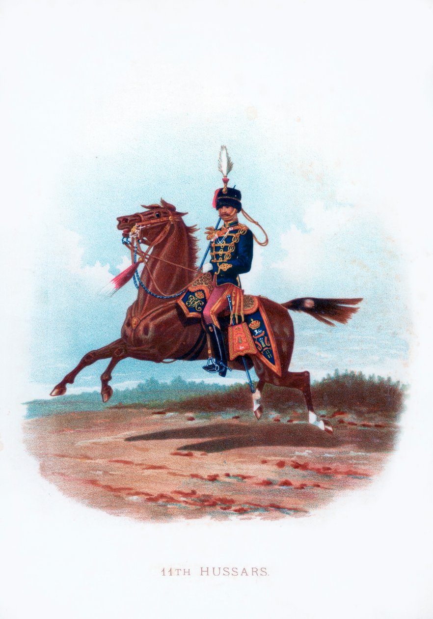 11 वीं हुस्सर, 1889 द्वारा अज्ञात