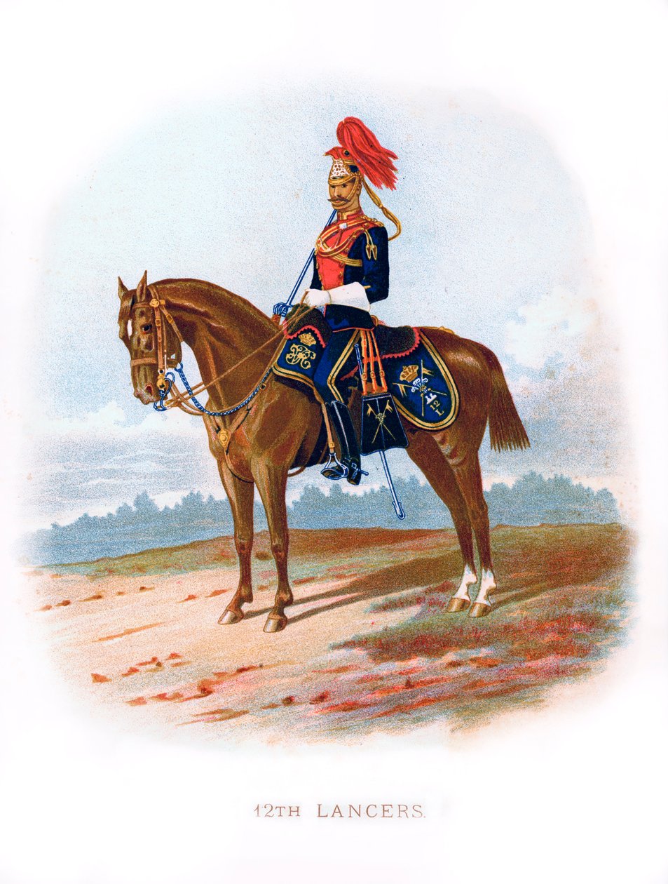 12 वीं लांसर, 1889 द्वारा अज्ञात