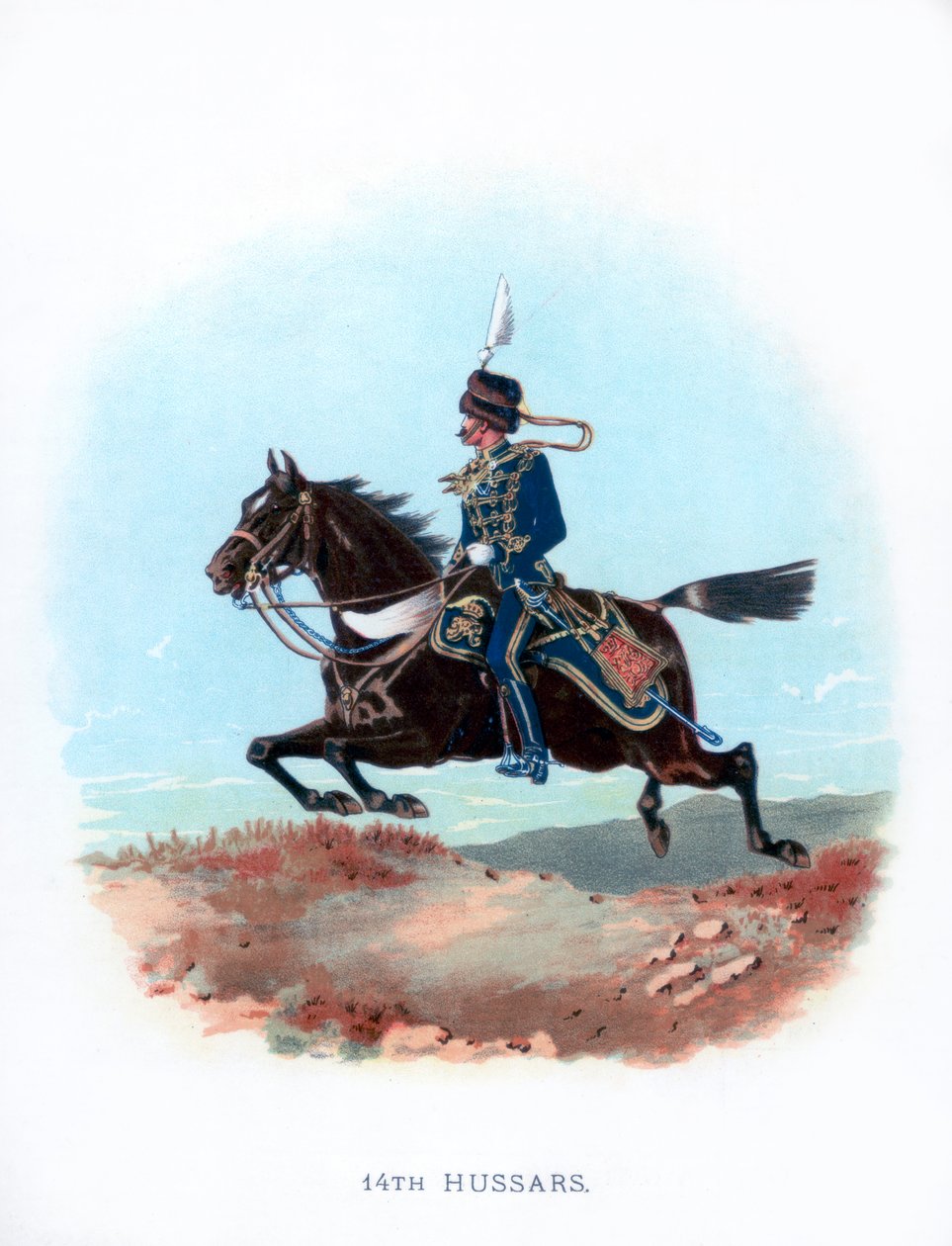 14 वीं हुस्सर, 1889 द्वारा अज्ञात