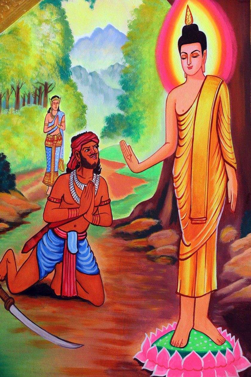 20151029, वियनतियाने, लाओस: वाट सी मुआंग (सिमुओंग) बौद्ध मंदिर। शाक्यमुनि बुद्ध की जीवन गाथा को दर्शाती पेंटिंग द्वारा अज्ञात