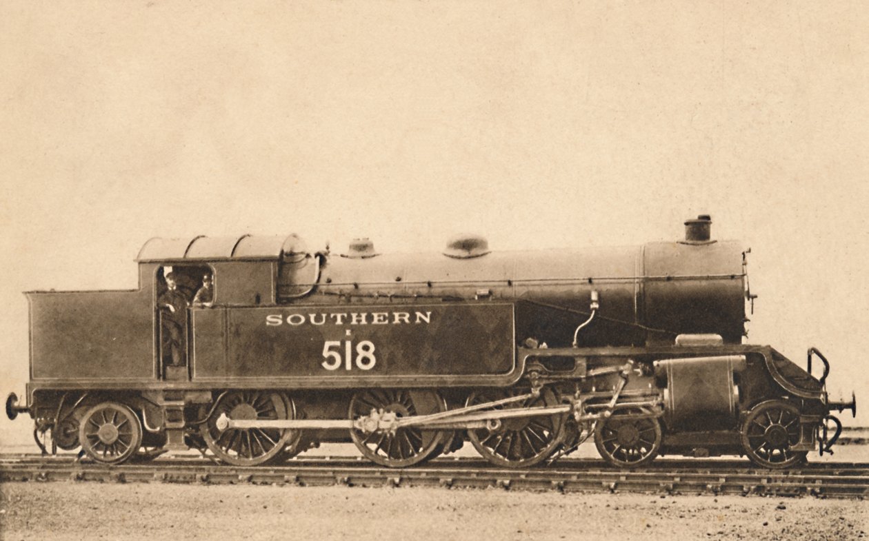 4.6.2। टैंक इंजन नंबर E.518, 1900 के दशक की शुरुआत में। द्वारा अज्ञात