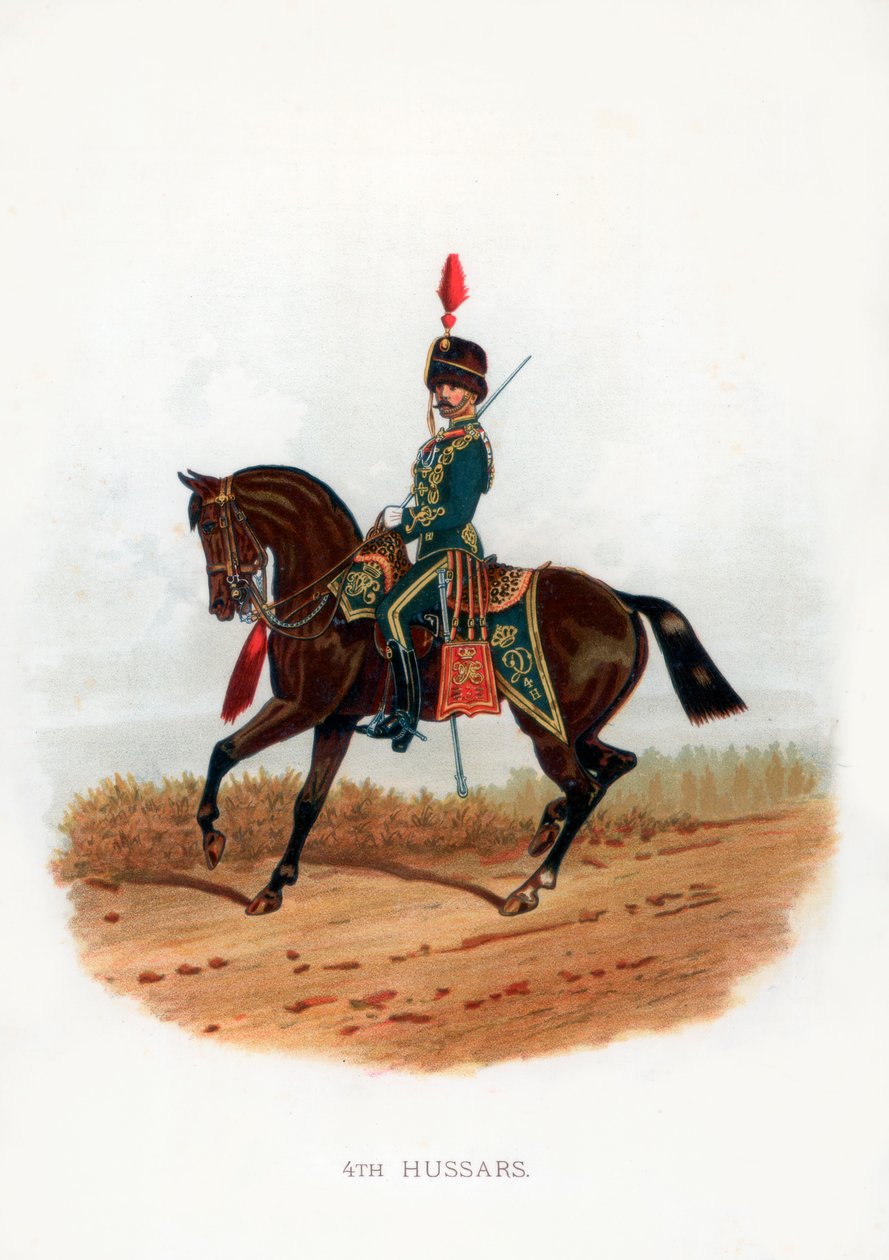 चौथा हुस्सर, 1889 द्वारा अज्ञात