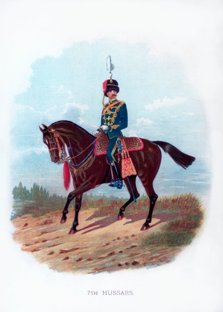 7 वां हस्सर, 1889 द्वारा अज्ञात