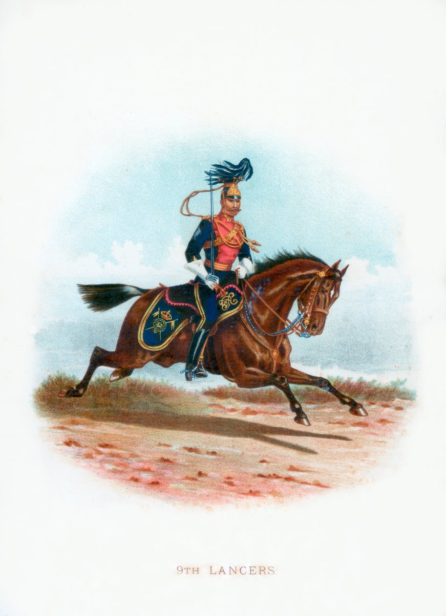 9 वें लांसर्स, 1889 द्वारा अज्ञात