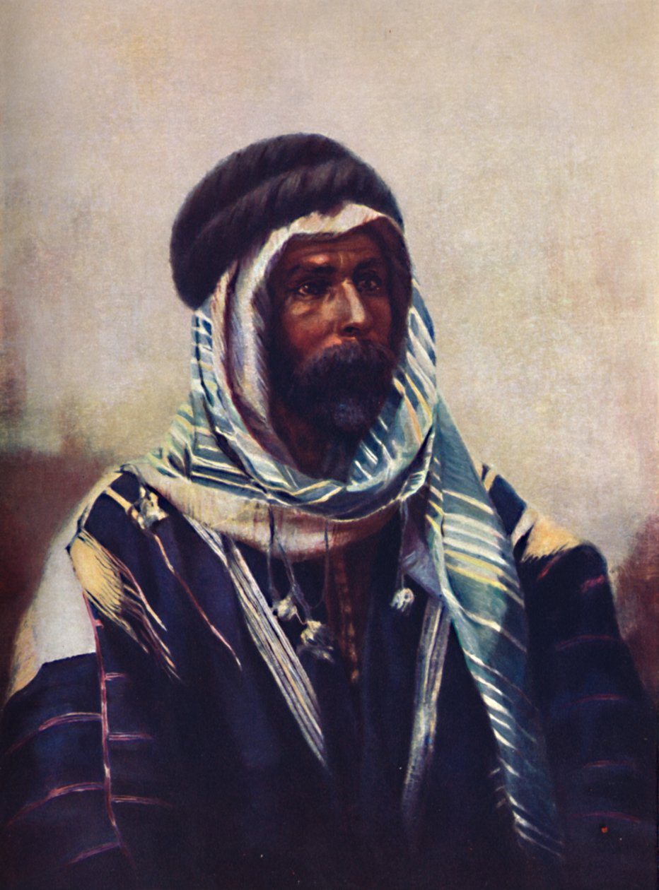 एक बेडौइन शेख, बर्नहाउस, 1902 द्वारा अज्ञात