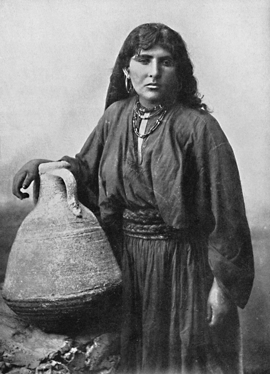 बेदोइन महिला, मिस्र, 1912 द्वारा अज्ञात
