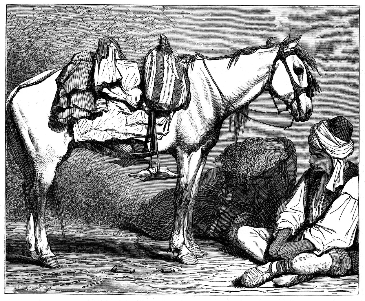 एक बोस्नियाई किसान, c1890 द्वारा अज्ञात