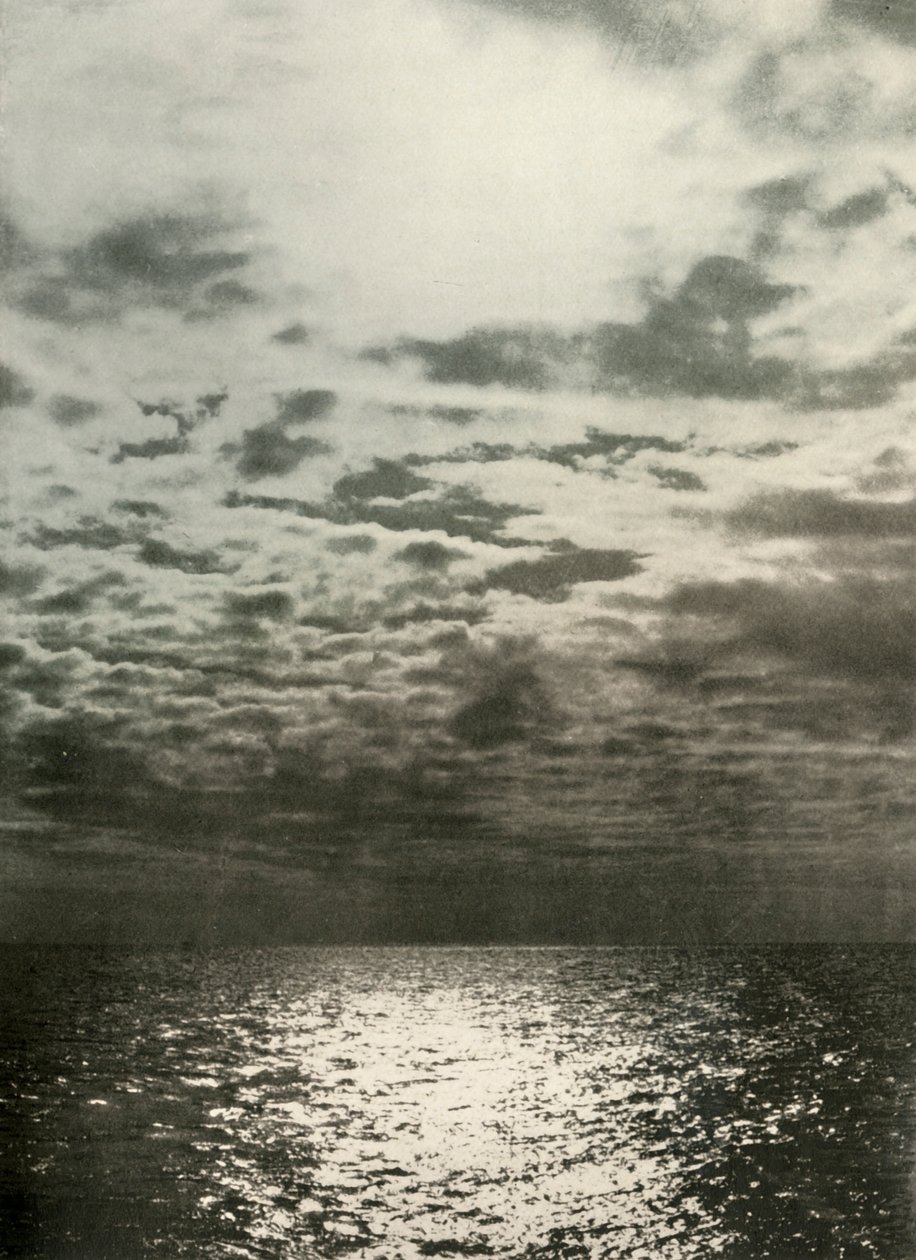 सी फ्रोज़ ओवर से पहले एक क्लाउड इफ़ेक्ट, c1908, 1909 द्वारा अज्ञात