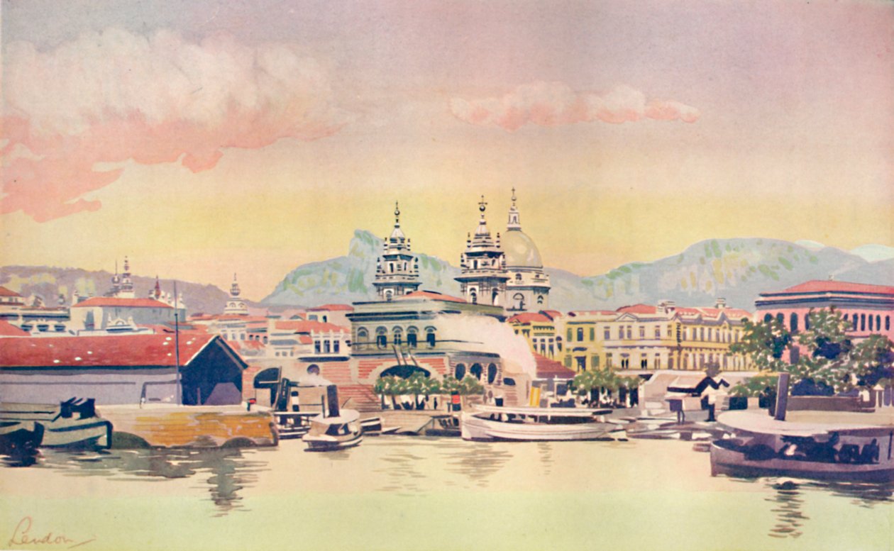 रियो कॉर्न्स घाट का एक कोना, 1914 द्वारा अज्ञात