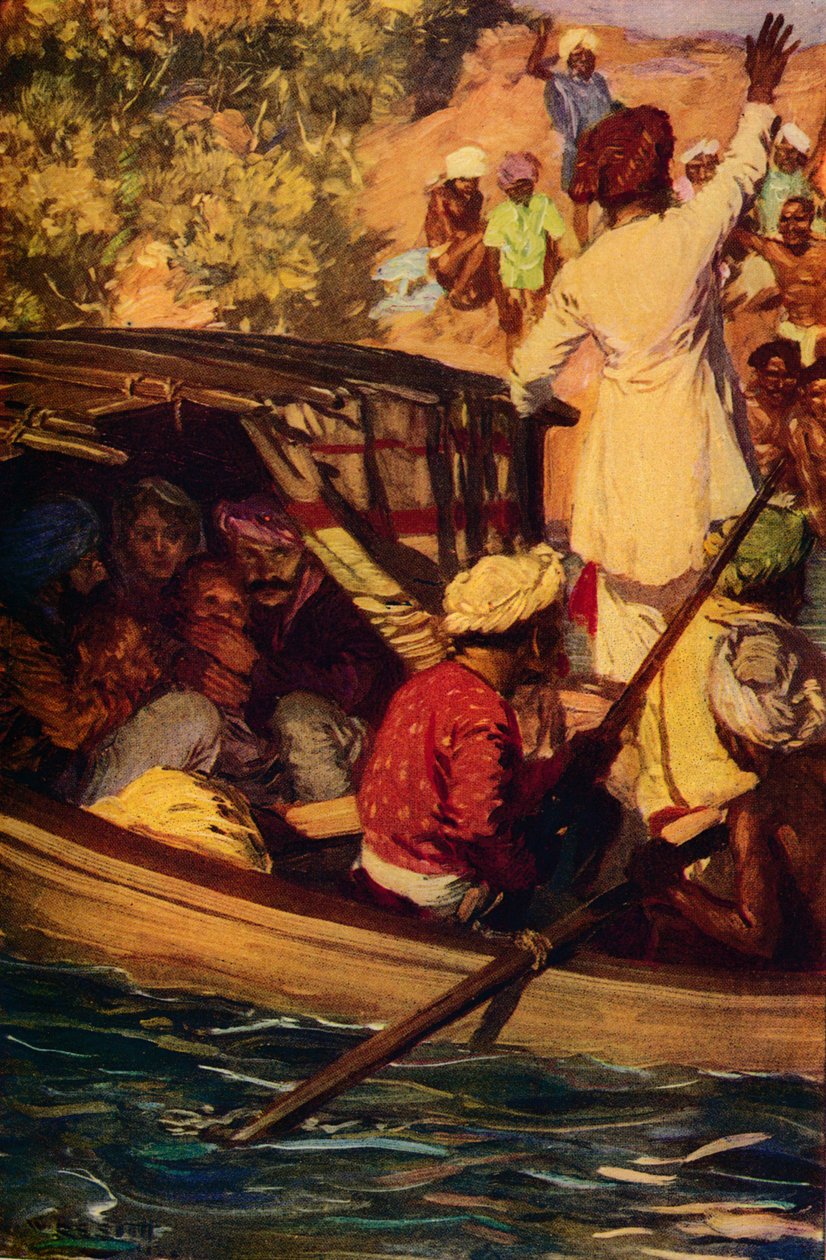 ए क्रिटिकल मोमेंट, c1857 c1912 द्वारा अज्ञात