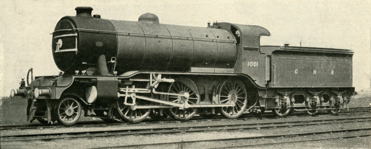 एक बढ़िया मिश्रित यातायात प्रकार, महान उत्तरी रेलवे, c1930। द्वारा अज्ञात