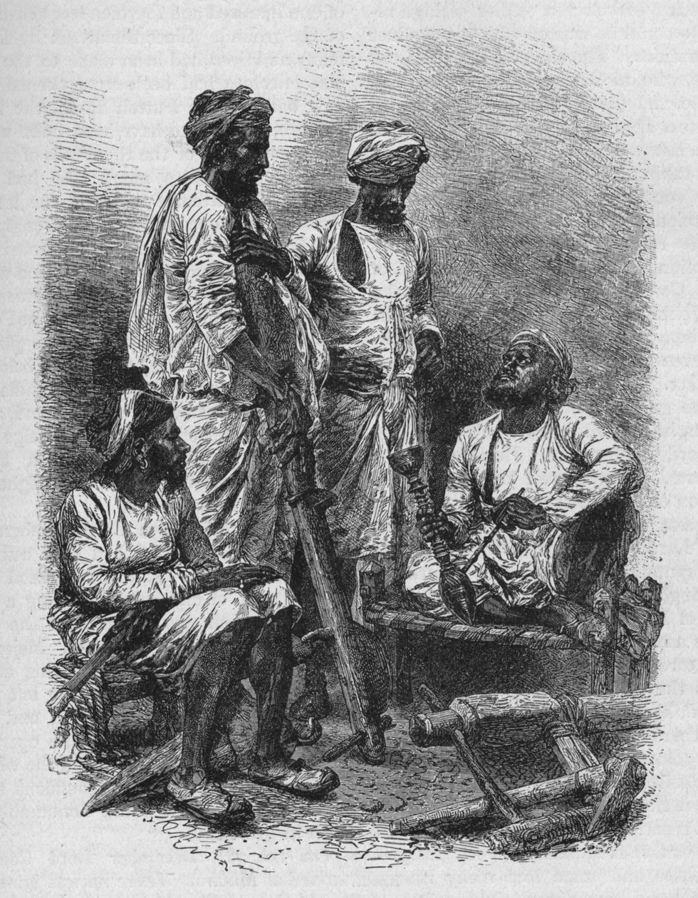 जाटों का एक समूह, 1902 द्वारा अज्ञात
