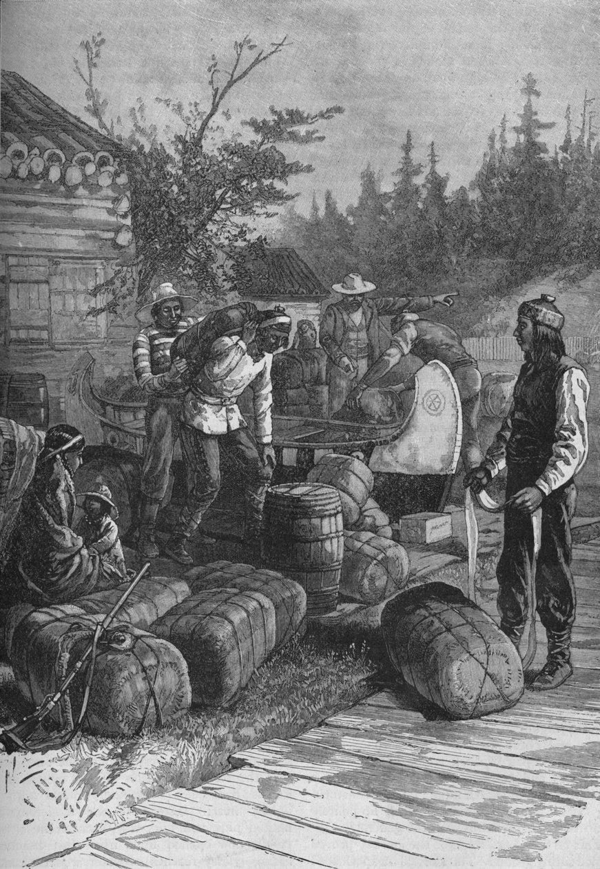 ए हडसन बे कंपनीज़ पोस्ट, 1902 द्वारा अज्ञात