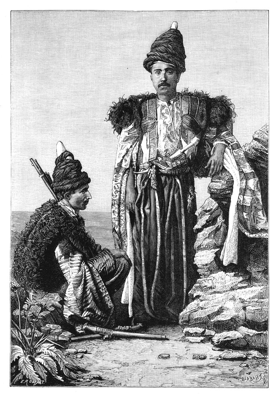 एक कुर्द सज्जन, 1895 द्वारा अज्ञात