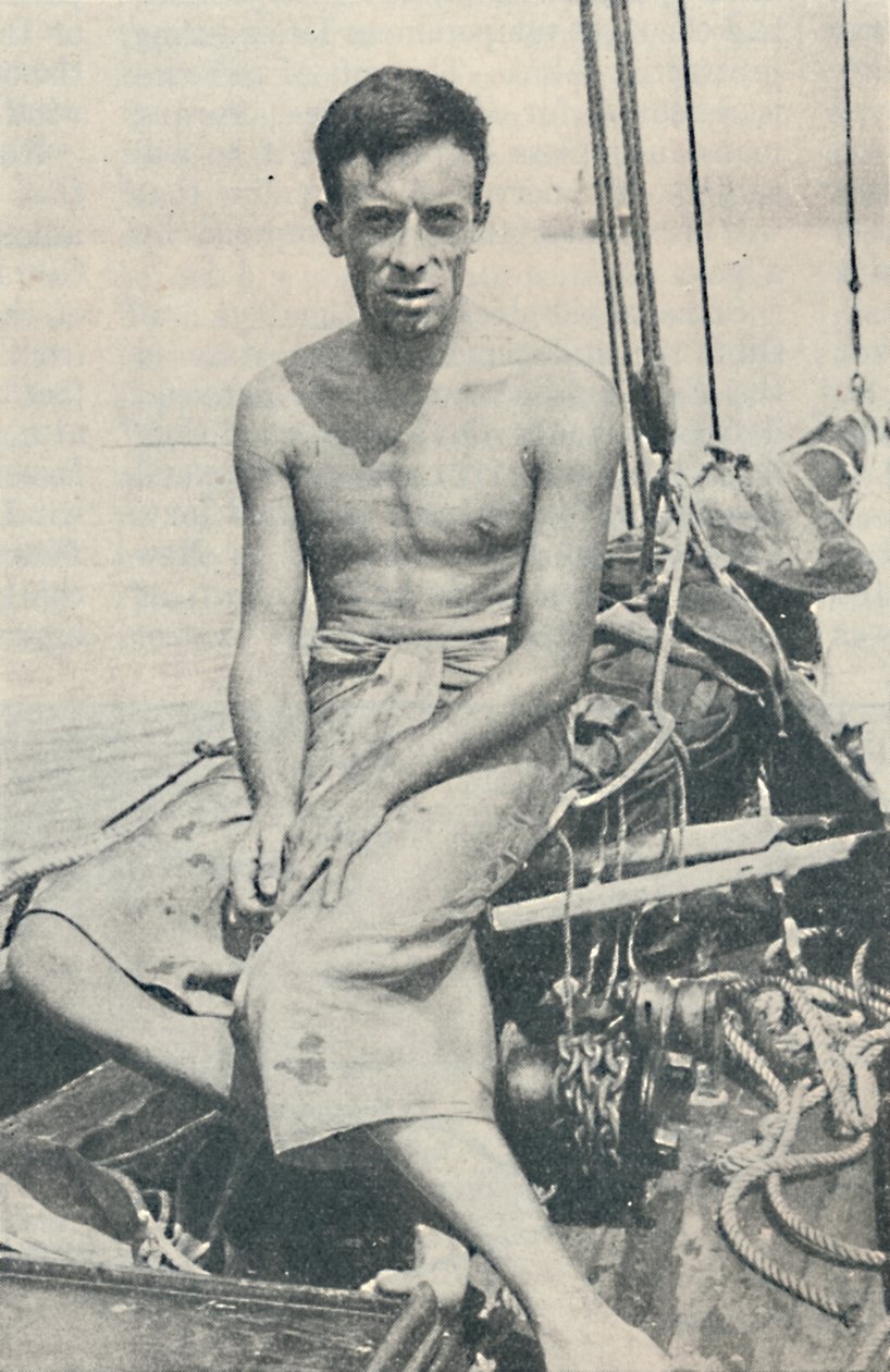 एक आधुनिक यूलिसिस। 1936 में फिजी द्वीप समूह के सुवा में गेरॉल्ट ने फोटो खिंचवाई द्वारा अज्ञात