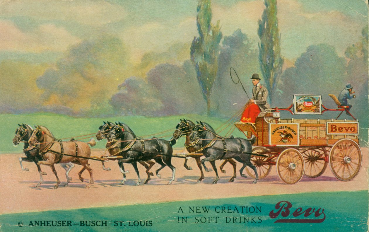 शीतल पेय में एक नई रचना। बेवो। Anheuser Busch, सेंट लुइस द्वारा अज्ञात