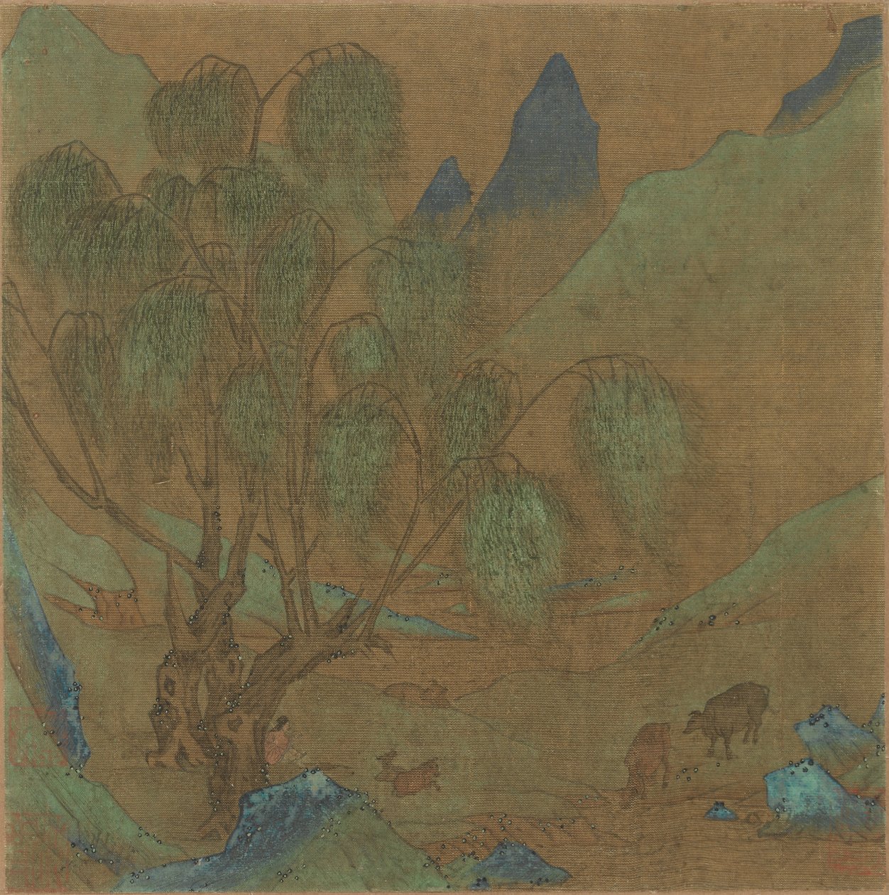 एक देहाती दृश्य, 1271-1368। द्वारा अज्ञात