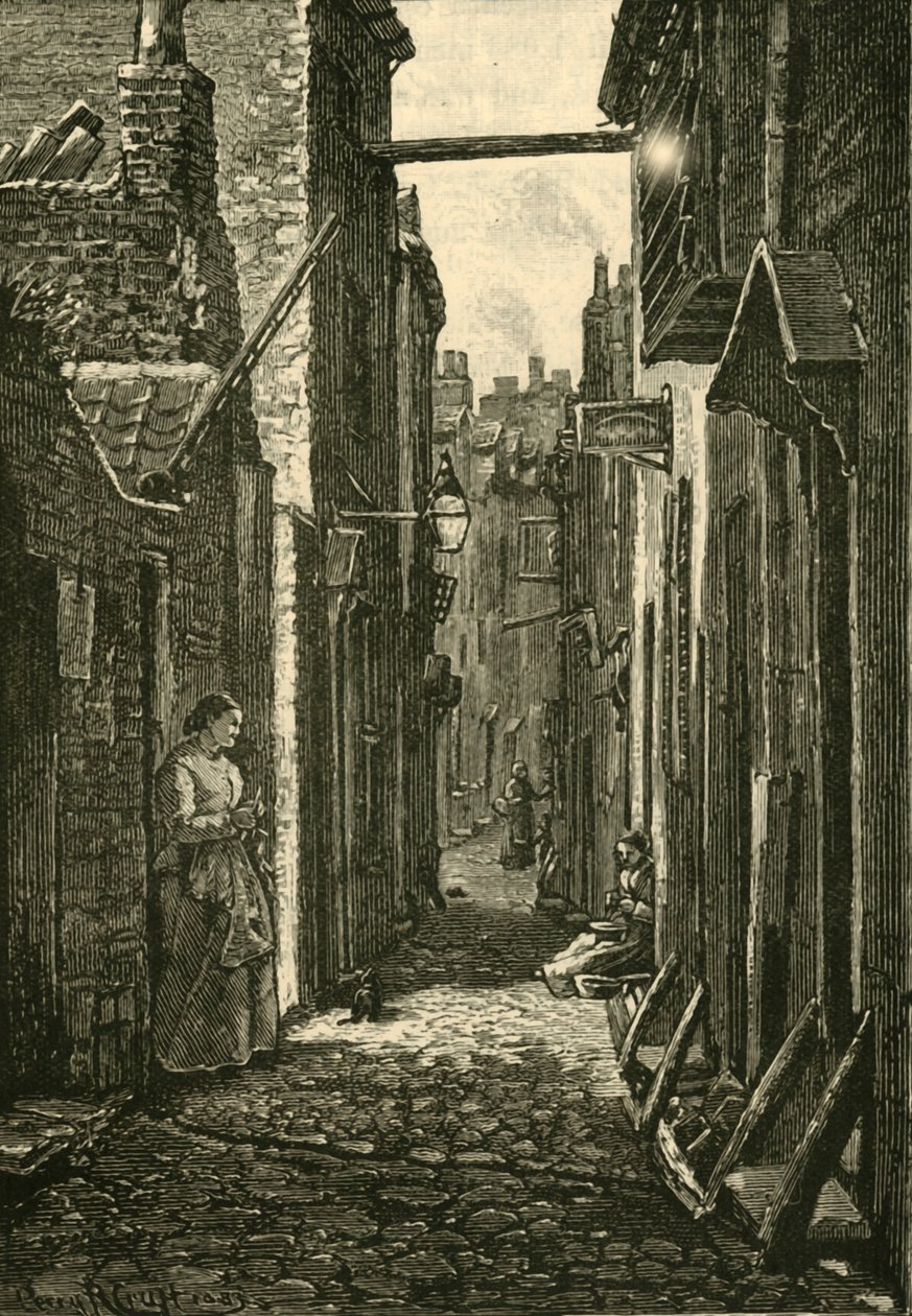 ए रो, यारमाउथ, 1898। द्वारा अज्ञात