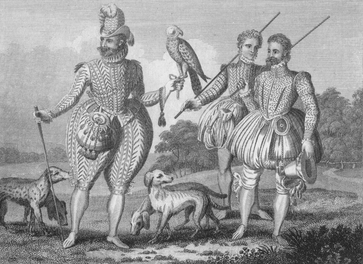 1617 के एक खिलाड़ी, c1798। द्वारा अज्ञात