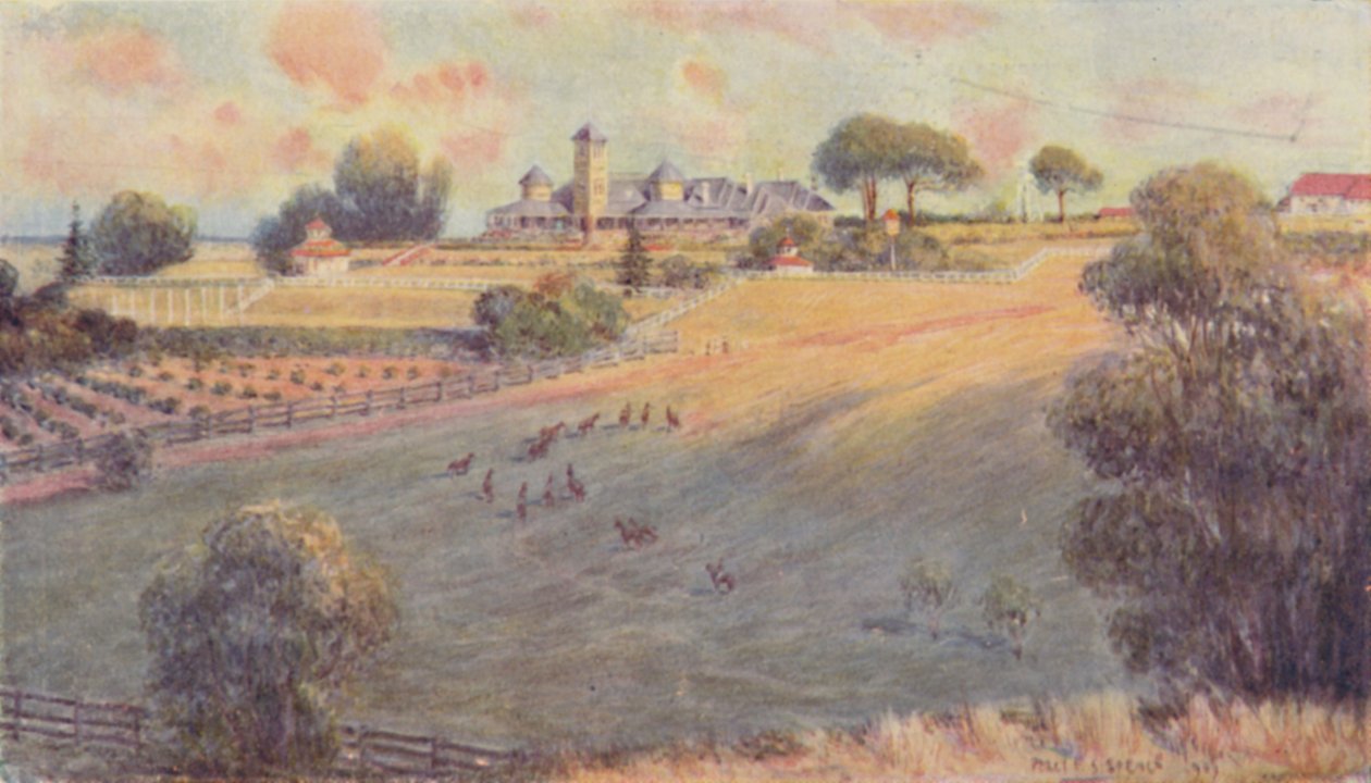 ए स्टेशन होमस्टेड, 1923। द्वारा अज्ञात