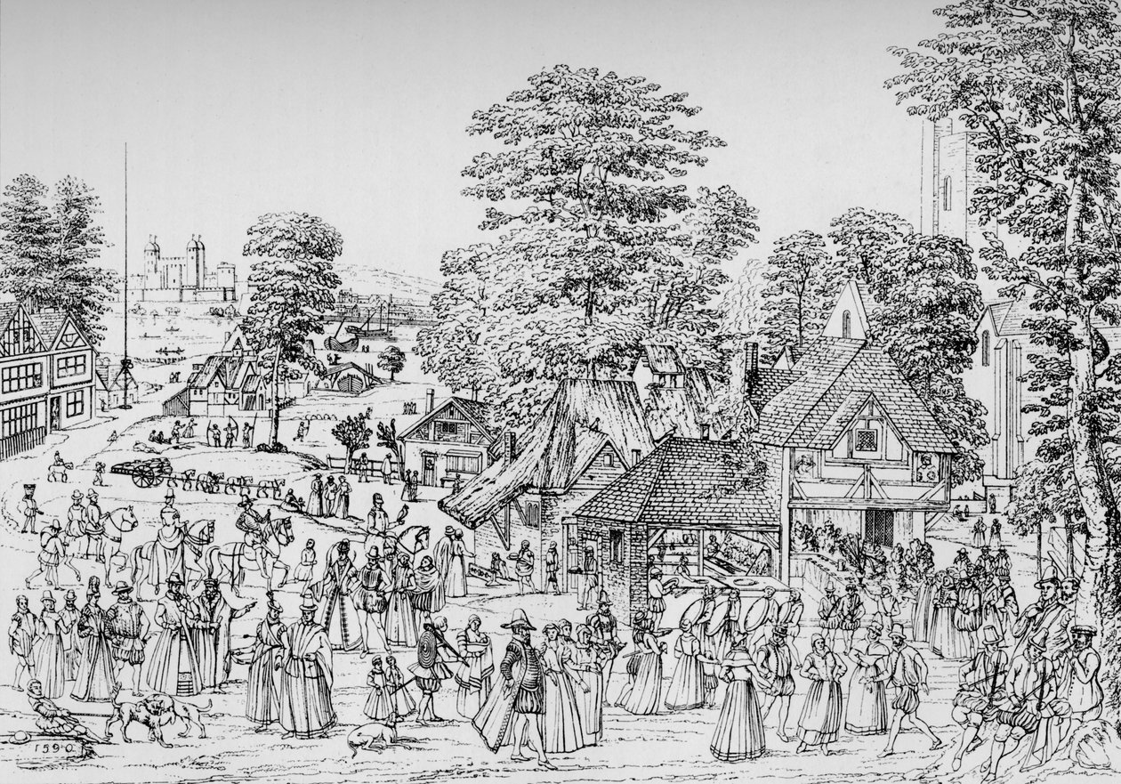 1590, 1904 में हॉर्सलीड, साउथवार्क में एक भ्रूण द्वारा अज्ञात
