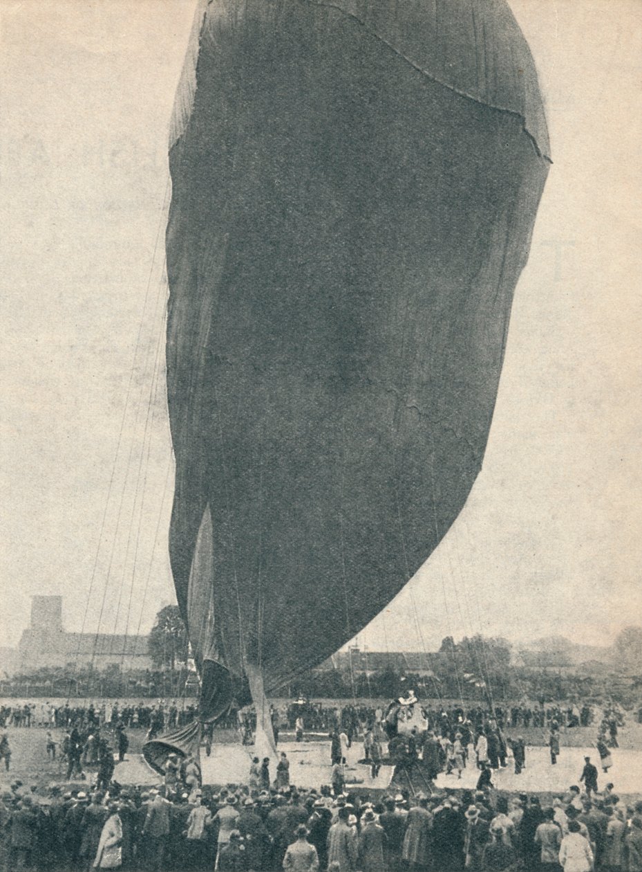 प्रोफेसर पिककार्ड्स के लिए एक विशाल गुब्बारा आवश्यक था, c1936 c1937 द्वारा अज्ञात