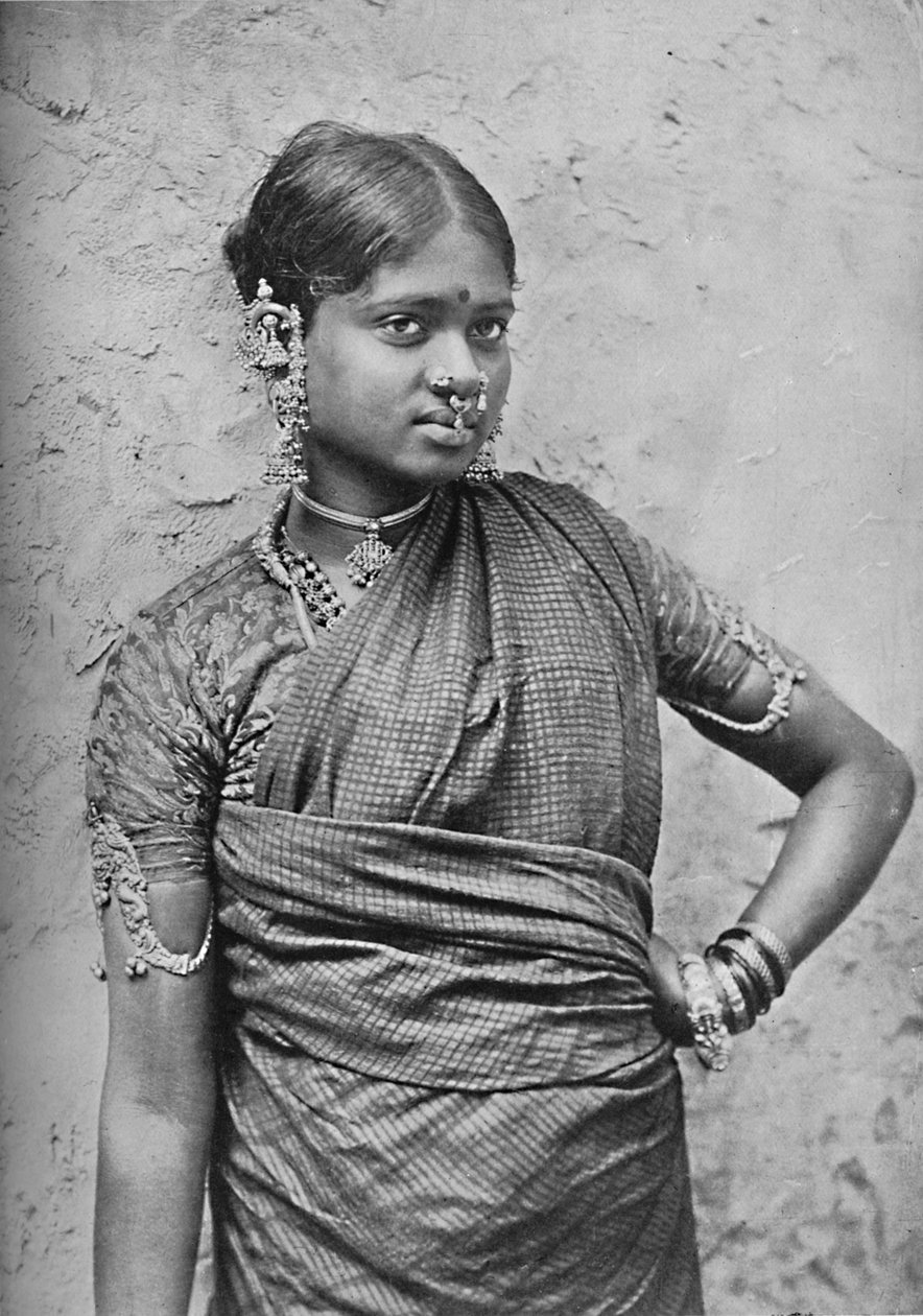 एक नटखट लड़की, मद्रास प्रेसीडेंसी, 1902 द्वारा अज्ञात