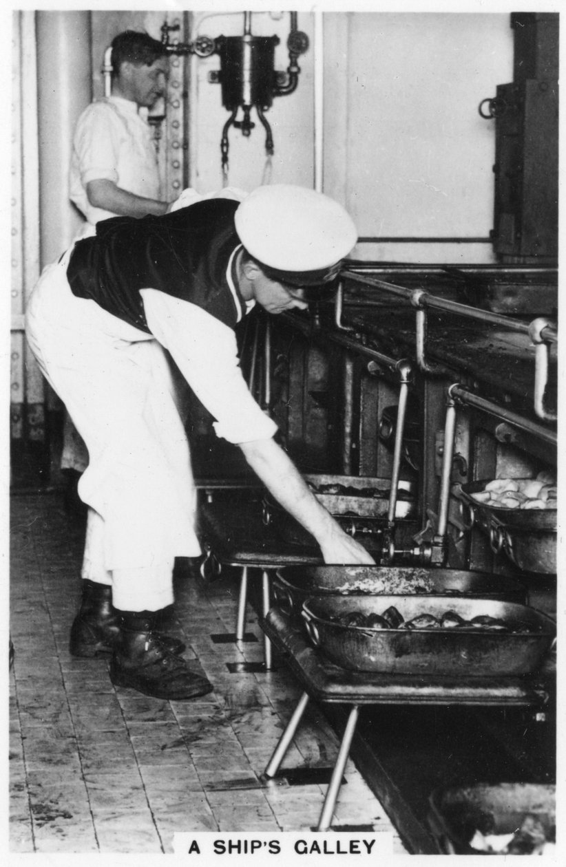 एक जहाज गैली, 1937 द्वारा अज्ञात