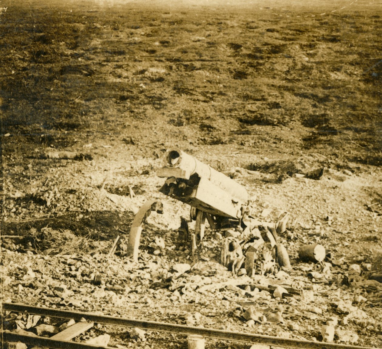 155 गन का त्याग कर दिया, c1914-c1918 द्वारा अज्ञात