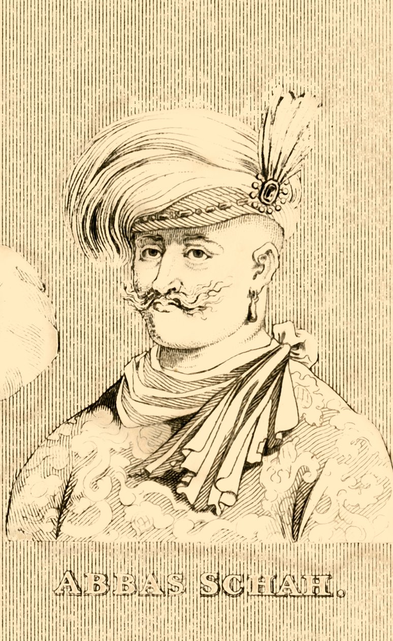 अब्बास शाह, 1571-1629, 1830। द्वारा अज्ञात