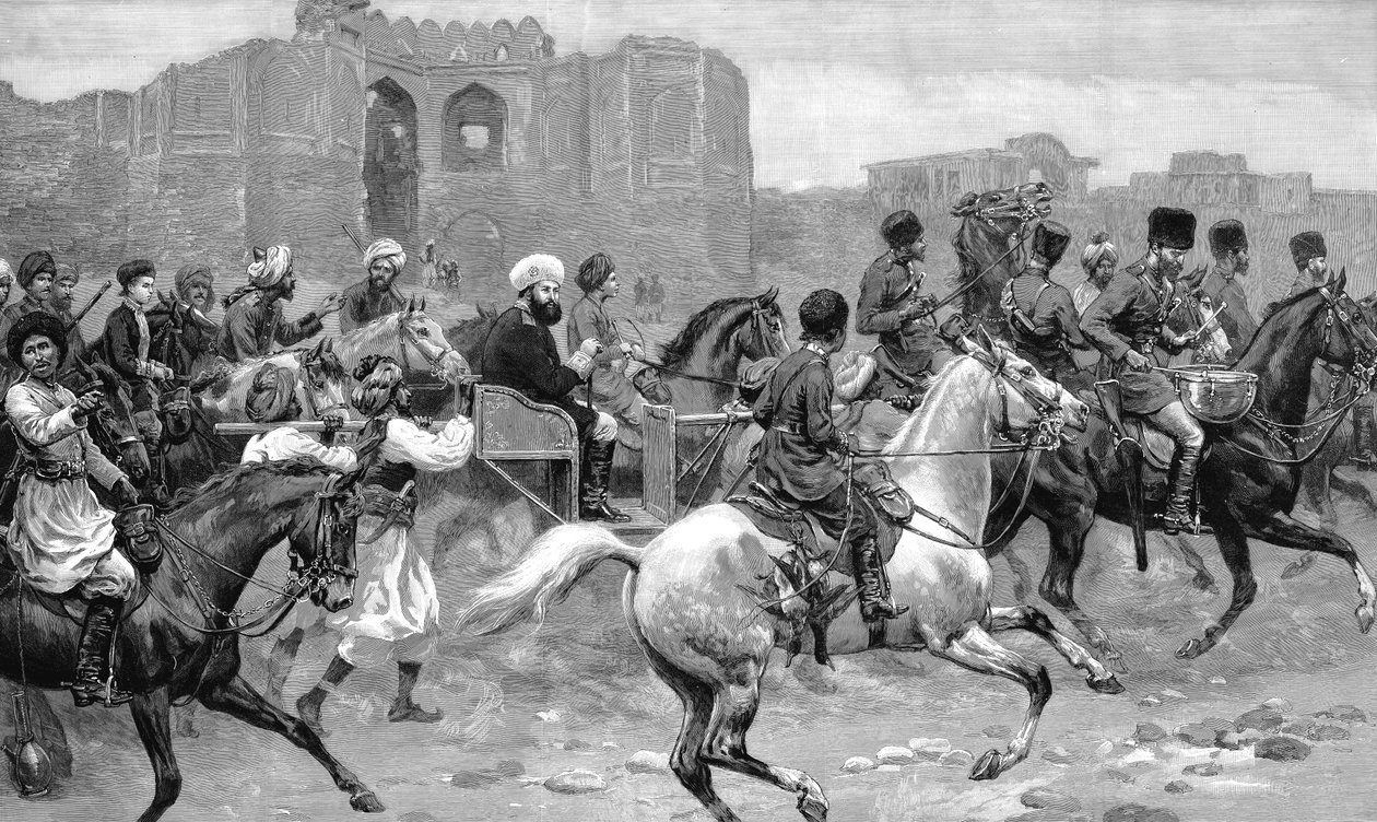 अब्दुर रहमान खान 1844-1901, अफगानिस्तान के शासक 1880-1901, 1893 द्वारा अज्ञात
