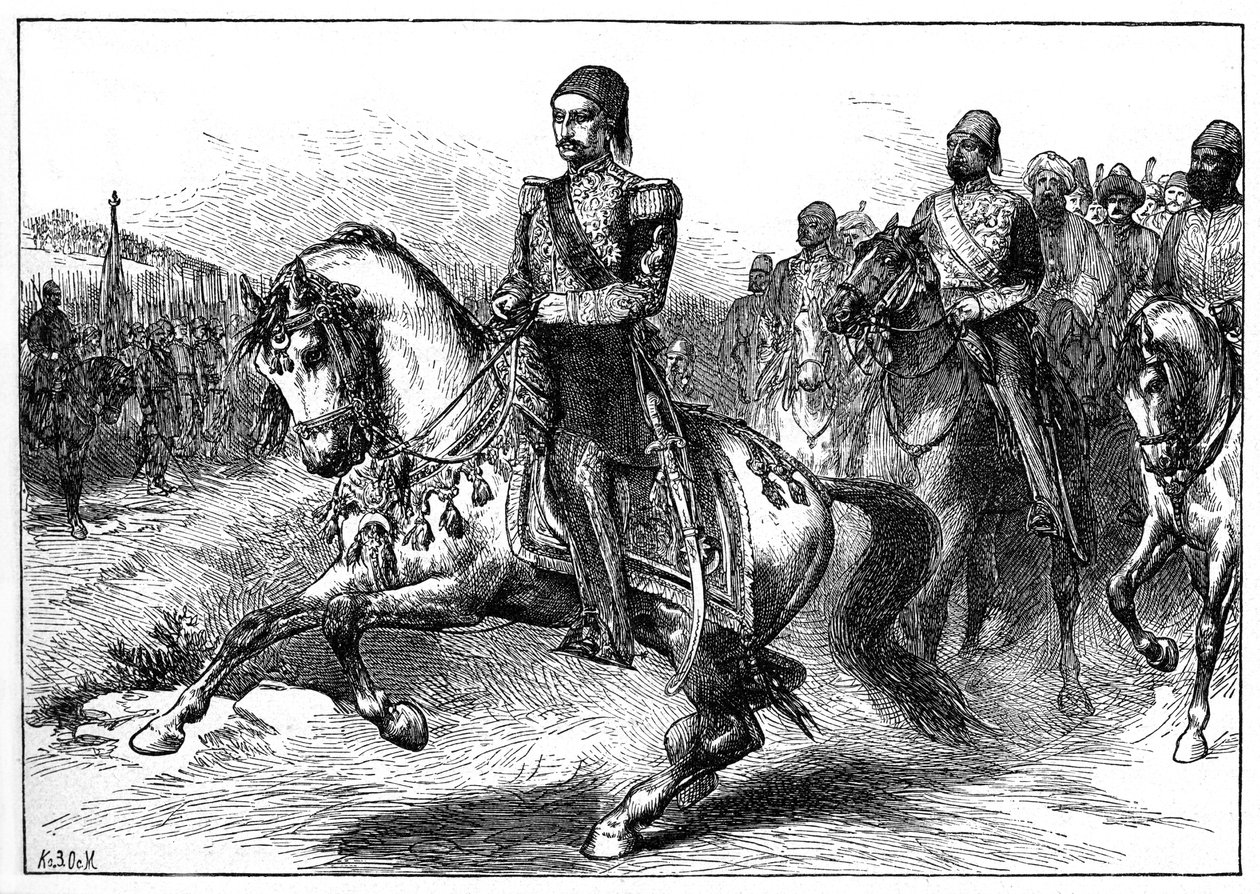 अब्दुल हमीद द्वितीय, ओटोमन साम्राज्य के सुल्तान, 1900 द्वारा अज्ञात
