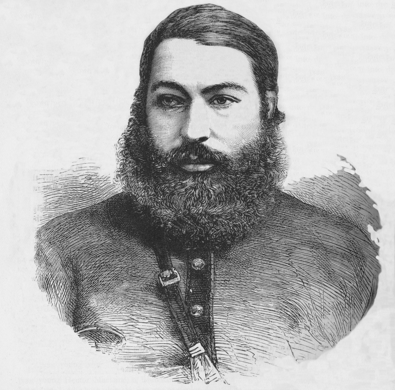 अब्दुर रहमान खान, अफगानिस्तान के अमीर, c1880 द्वारा अज्ञात