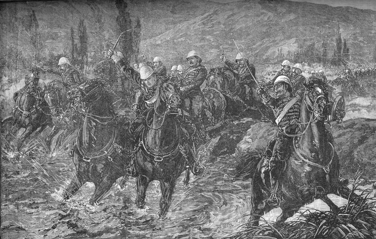 चारदेह घाटी में कार्रवाई, 11 दिसंबर, 1879, गन्स को बचाने की कोशिश, 1879, सी 1880 द्वारा अज्ञात