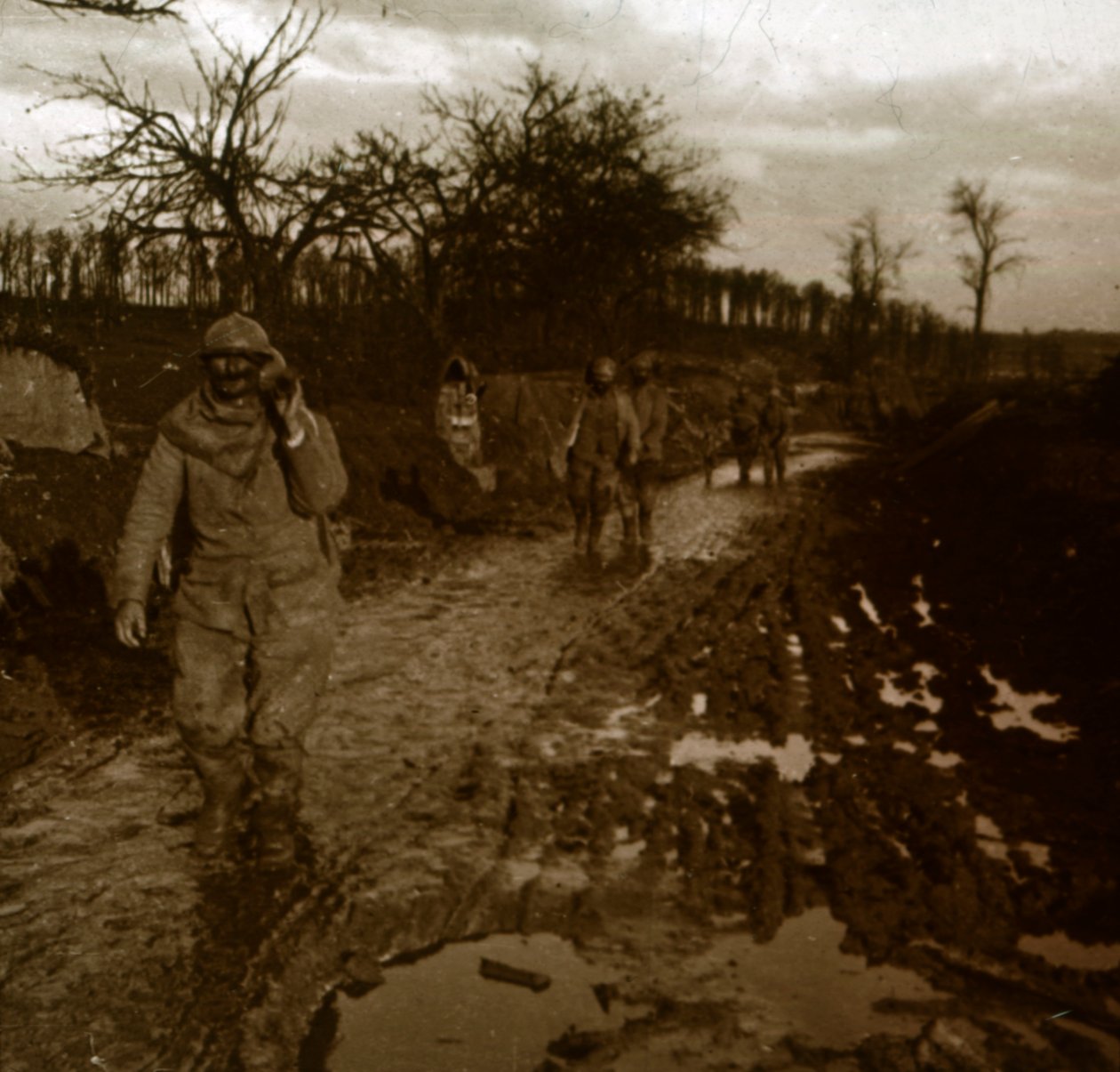 एडवांस, केमेल, फ्लैंडर्स, बेल्जियम, c1914-c1918 द्वारा अज्ञात