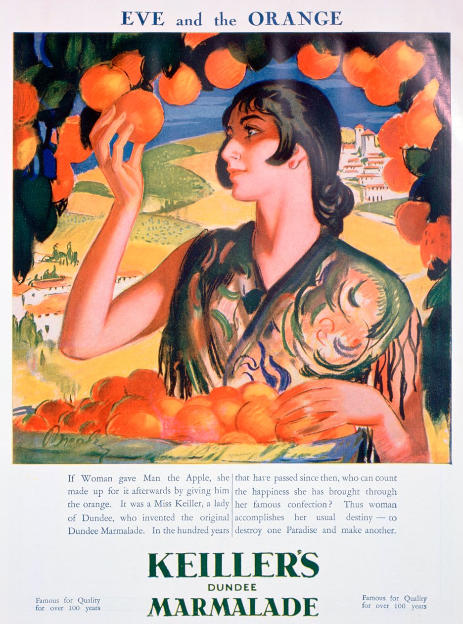 केविलर्स डंडी मार्मलेड के लिए विज्ञापन, 1927 द्वारा अज्ञात