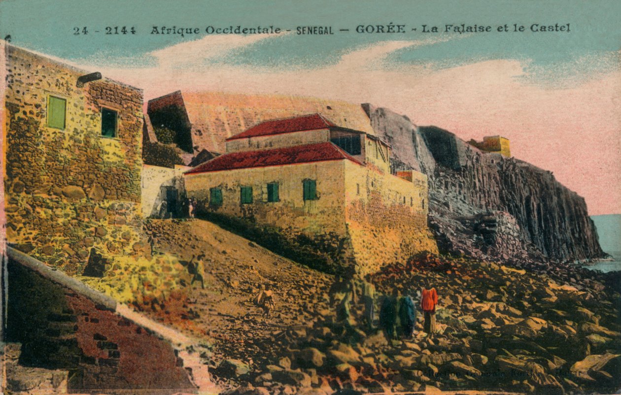 पश्चिम अफ्रीका-सेनेगल - गोरी - ला फलासीस और Castel, c1900। द्वारा अज्ञात