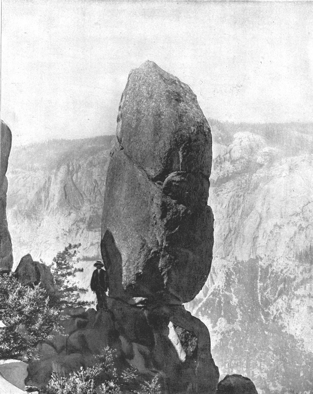 Agassiz Column, Yosemite, California, USA, c1900। द्वारा अज्ञात