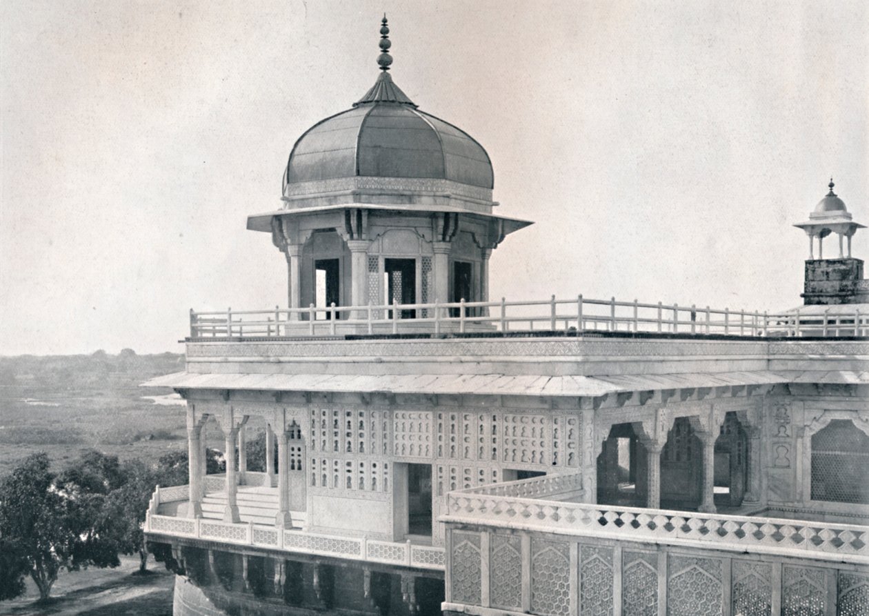 आगरा। जैस्मीन टॉवर, c1910। द्वारा अज्ञात