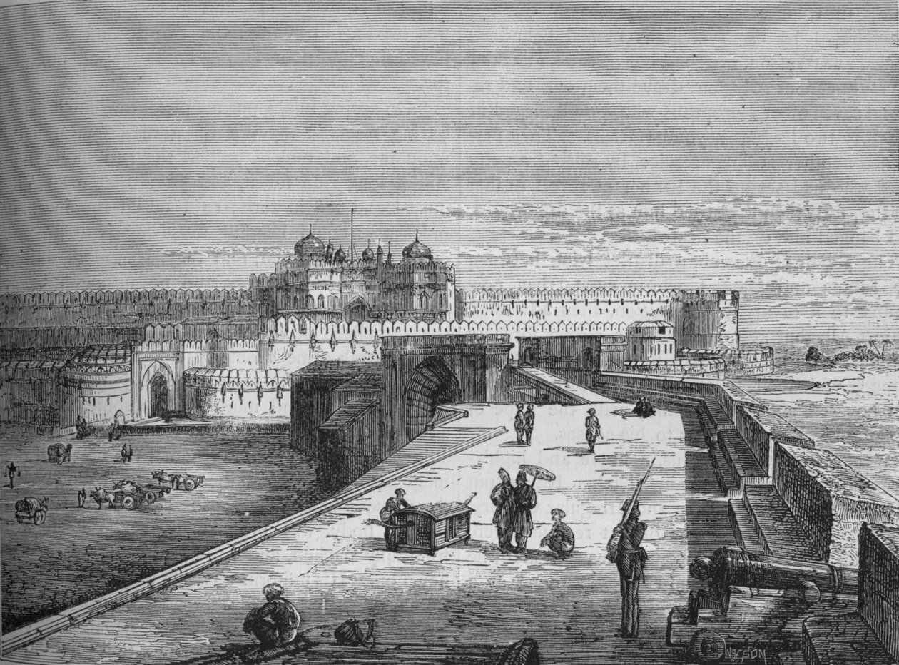 आगरा, सी 1880 द्वारा अज्ञात