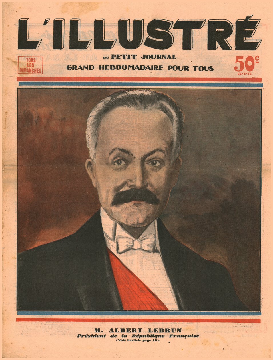 अल्बर्ट लेब्रन, 1932। द्वारा अज्ञात