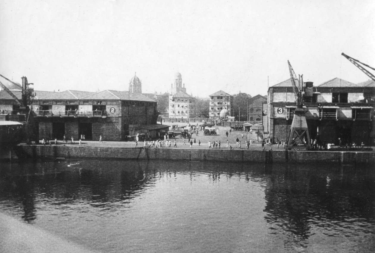 एलेक्जेंड्रा डॉक, बॉम्बे, भारत, 1917 द्वारा अज्ञात