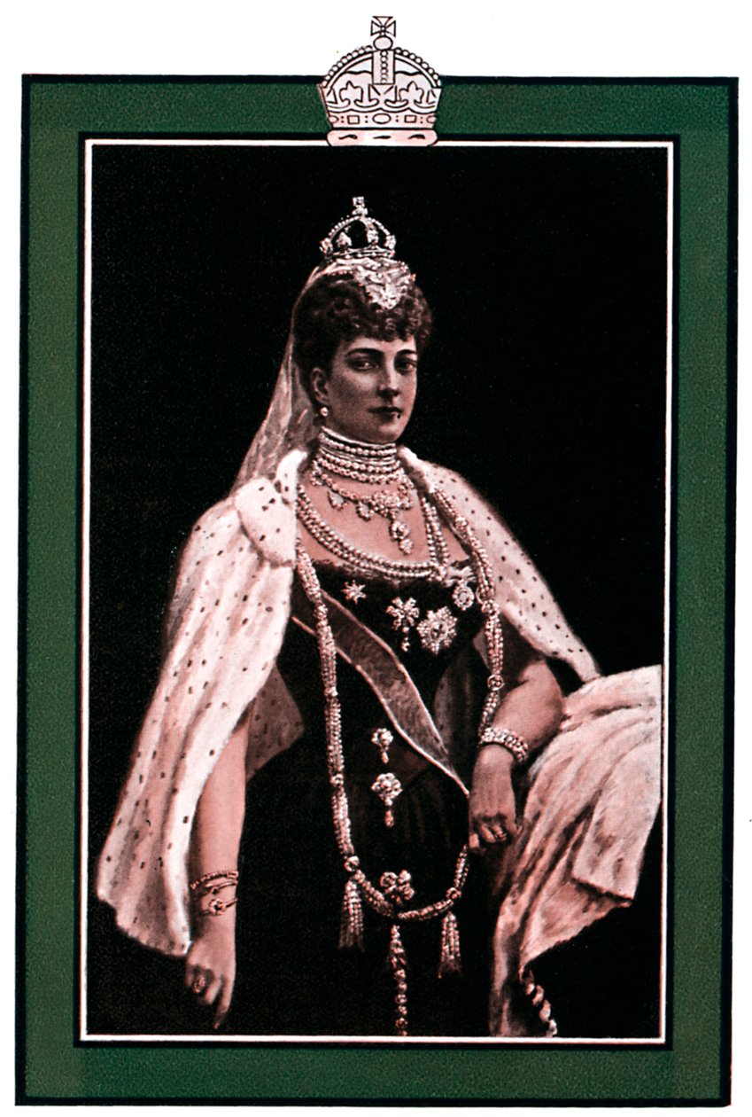 डेनमार्क के अलेक्जेंड्रा 1844-1925, किंग एडवर्ड सप्तम की रानी कंसोर्ट, 1902-1903 द्वारा अज्ञात