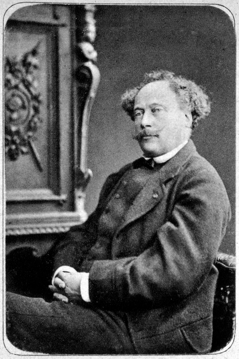 अलेक्जेंड्रे डुमास द यंगर, फ्रांसीसी लेखक, c1865-1895 द्वारा अज्ञात